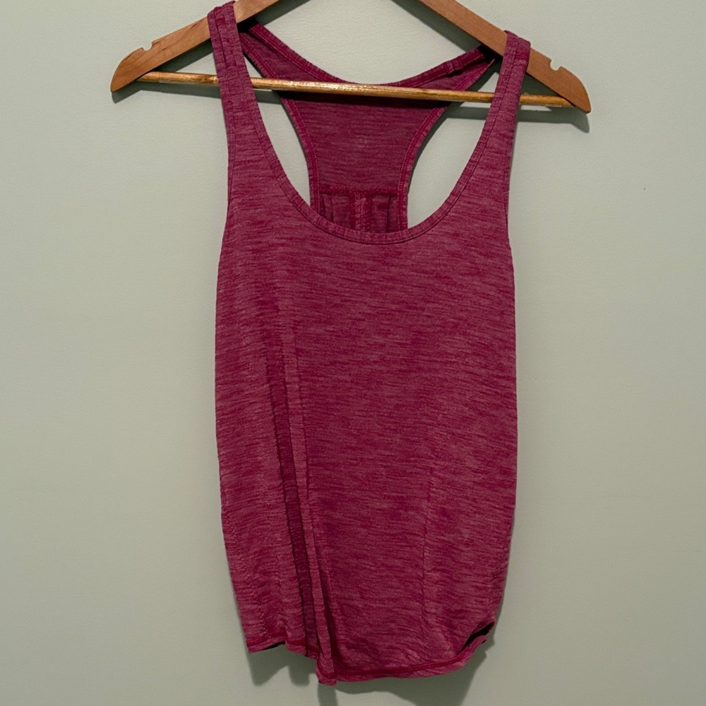 Lululemon Athletica Burgundy Tank Top